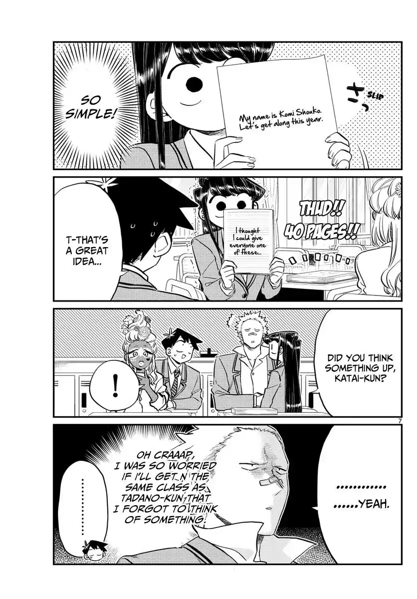 Komi-san wa Komyushou Desu Chapter 130 7